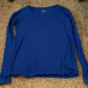 Blue Long sleeve shirt Size: 16 Brand: Justice